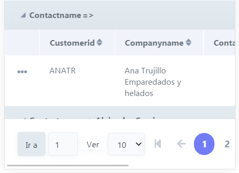 Exemplo da barra de ferramentas inferior com a opções de fixar ativa