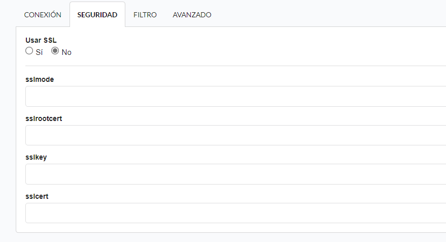 Segurança da conexão do banco de dados