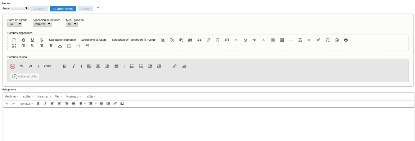 HTML Editor Templates