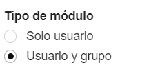 Tipo de Módulo