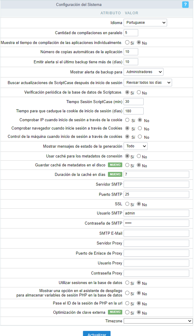  Administrative Access - System Settings